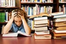 stressed girl in library 3 stressed girl in library 3